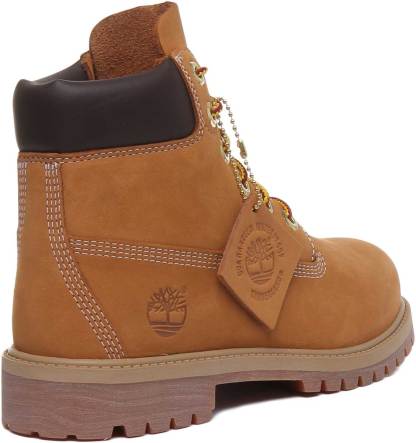 tithtmberland 6 Inch Ankle Boots In Wheat For Youth