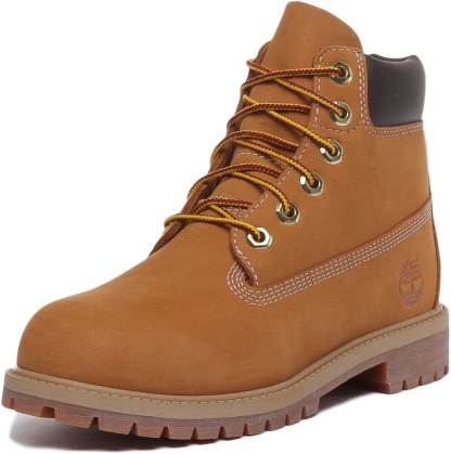 tithtmberland 6 Inch Ankle Boots In Wheat For Youth