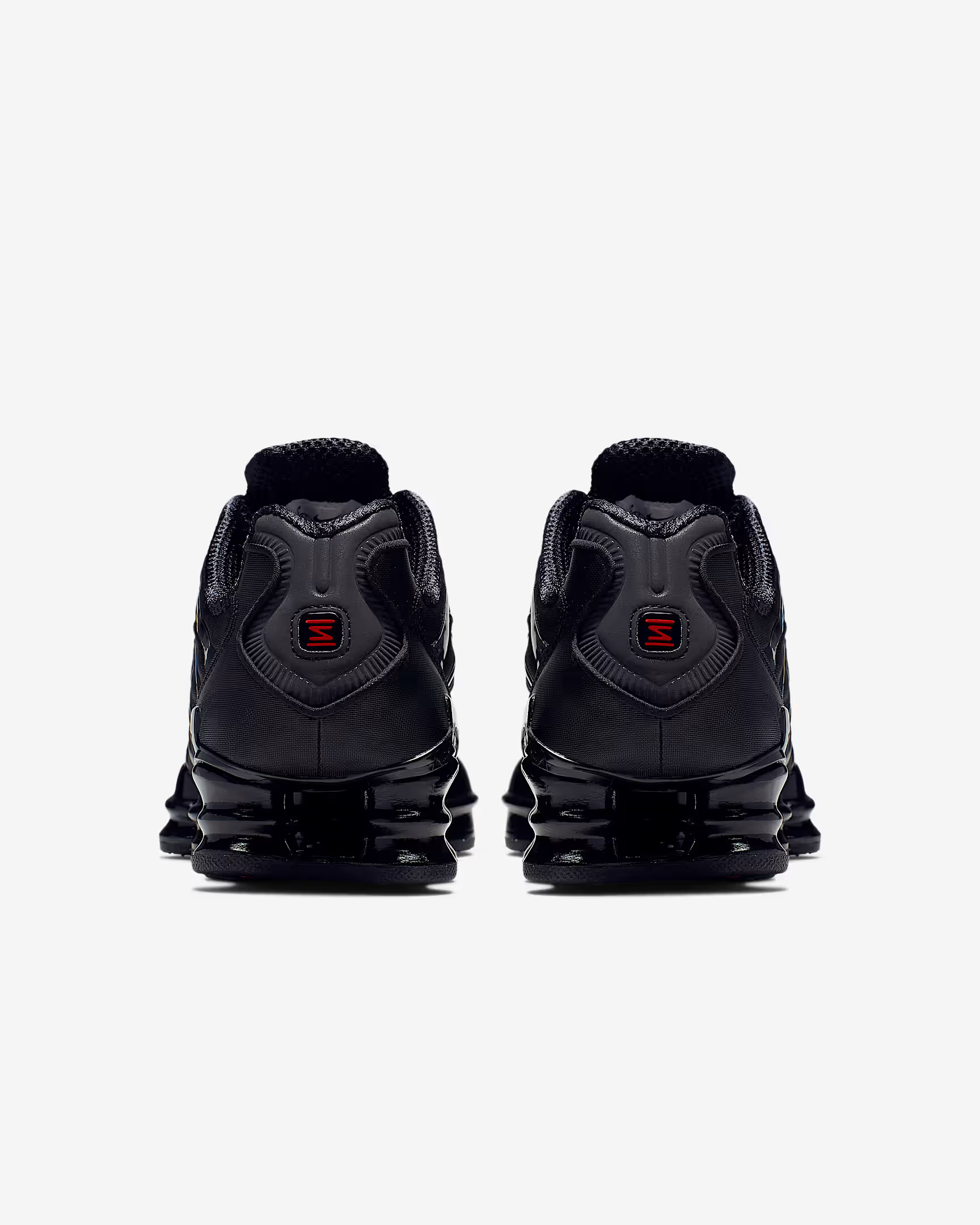 Nike Shox TL Black and Max Orange