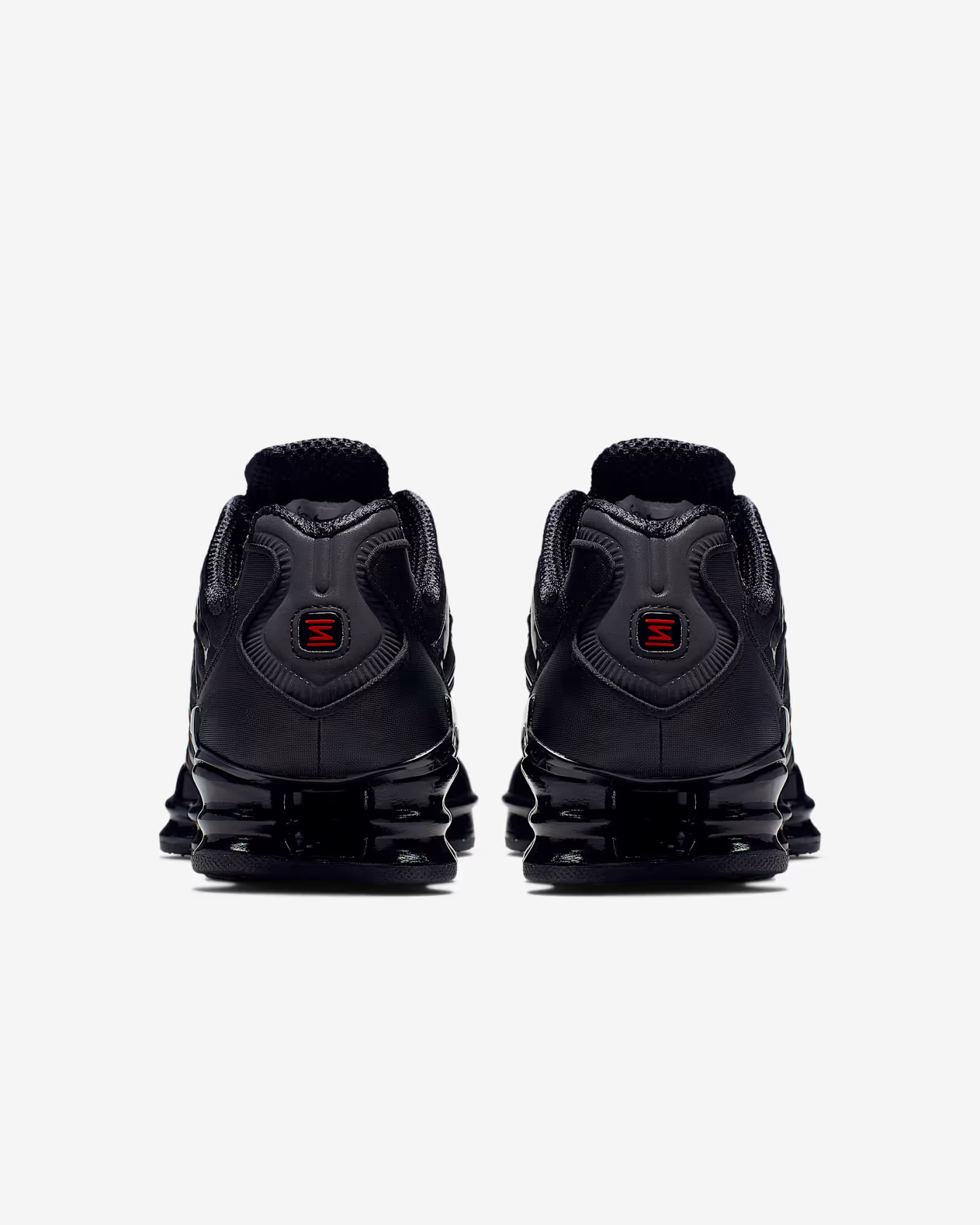 Nike Shox TL Black and Max Orange