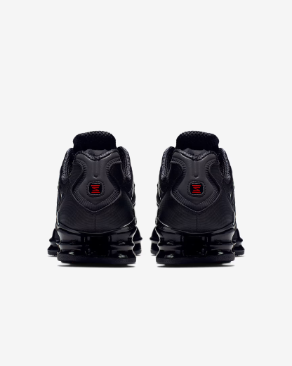 Nike Shox TL Black and Max Orange