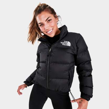 The Nthtorth Fathtce Women's Nuptse Jacket / TNF Black