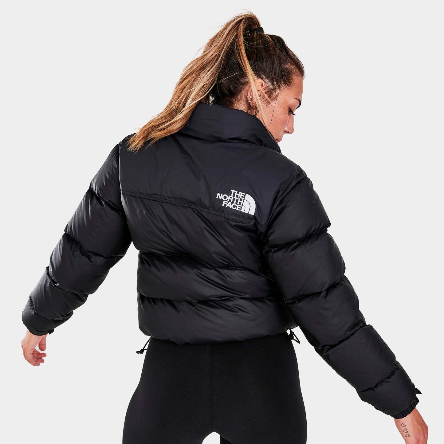 The Nthtorth Fathtce Women's Nuptse Jacket / TNF Black