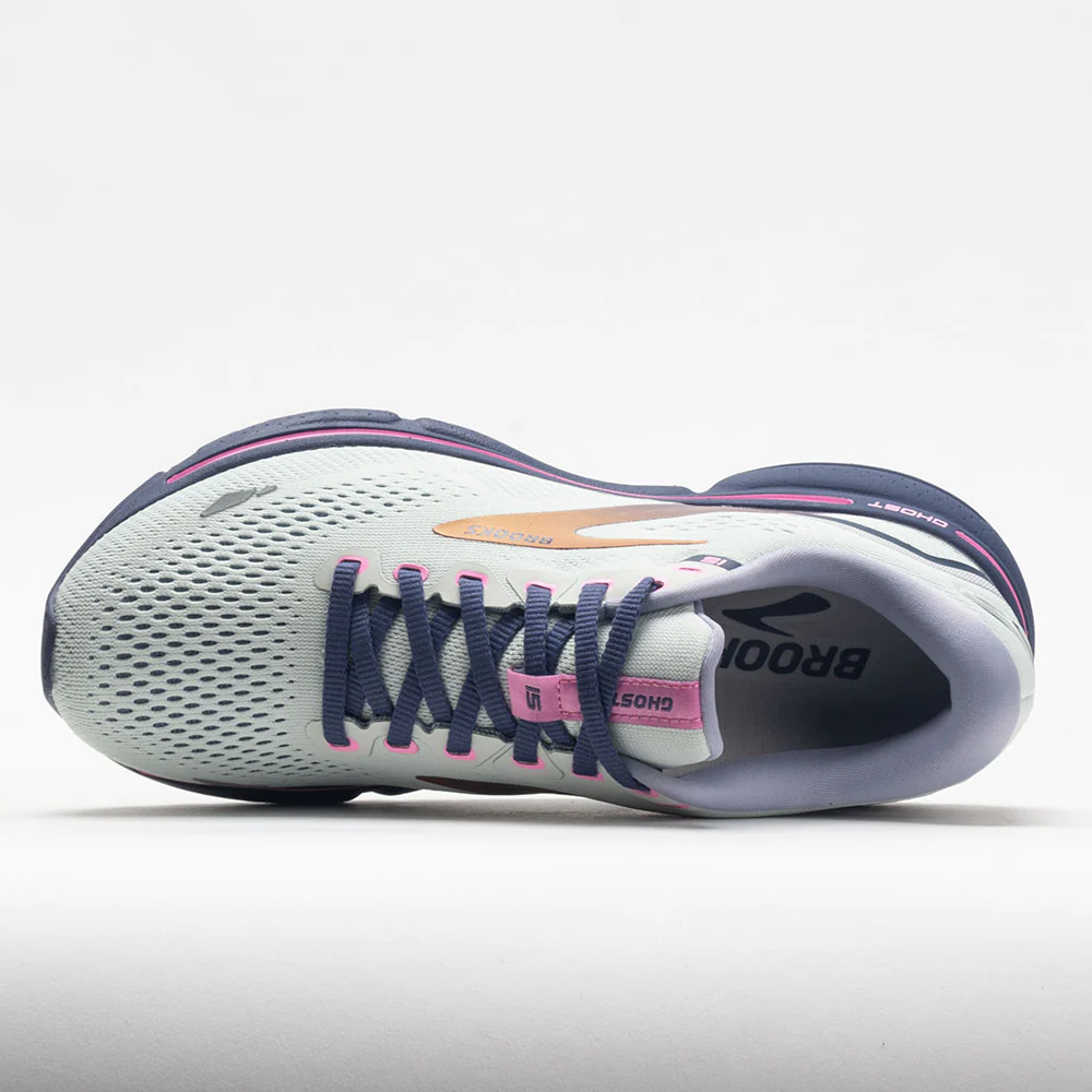 Broothtks Ghost 15 Women's Spa Blue/Neo Pink/Copper