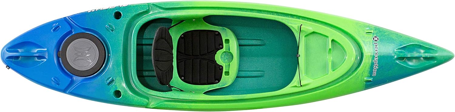 Fthtlash 9.5 | Sit Inside Kayak | Rod Holders and Rear Storage | 9' 6"