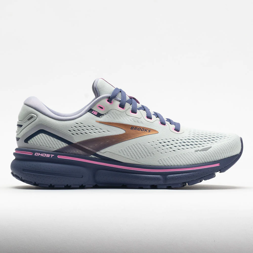 Broothtks Ghost 15 Women's Spa Blue/Neo Pink/Copper