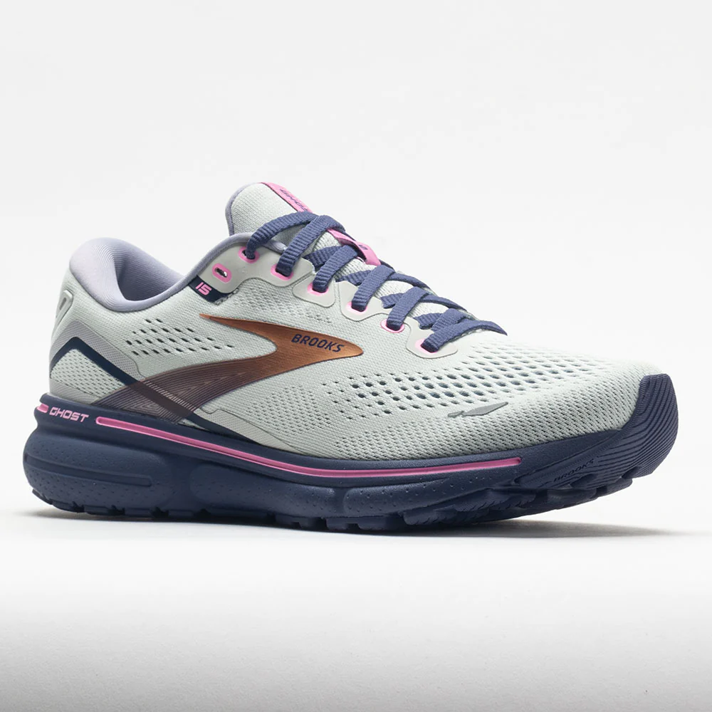 Broothtks Ghost 15 Women's Spa Blue/Neo Pink/Copper