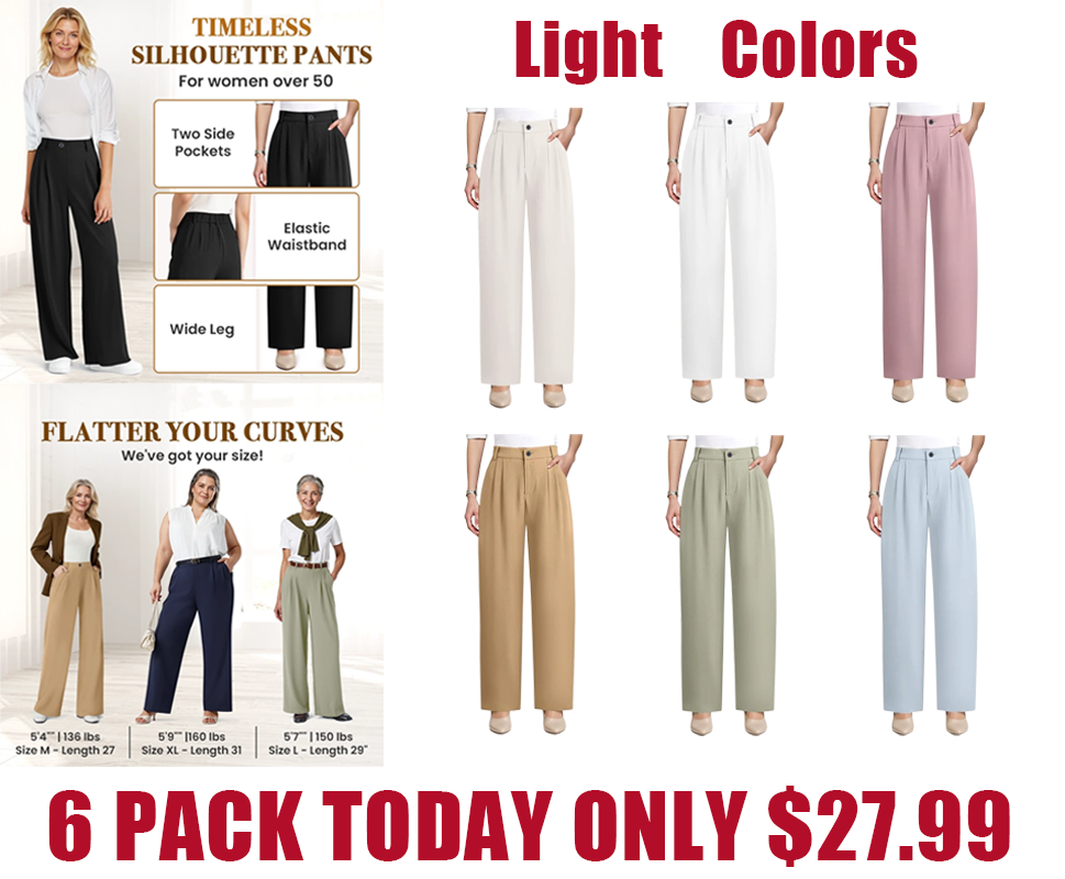 SoraEase - Women's Silky Soft Everyday Drape Pants