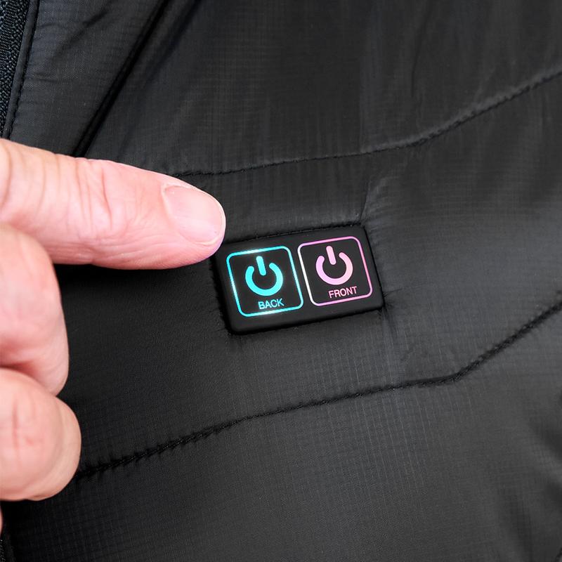 ANTARCTICA GEAR Heated Jacket Lightweight with 12V/5A Power Bank, 6 Areas Winter Coat for Men