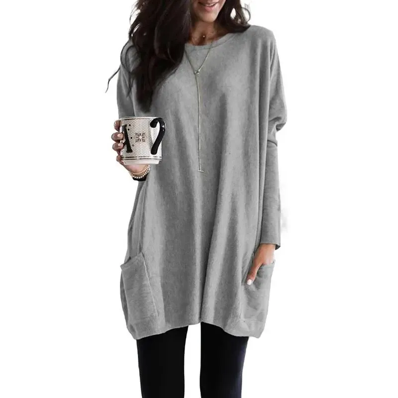 Fall Deals Up To 90% OFF-Womens Tunic Tops with Pockets