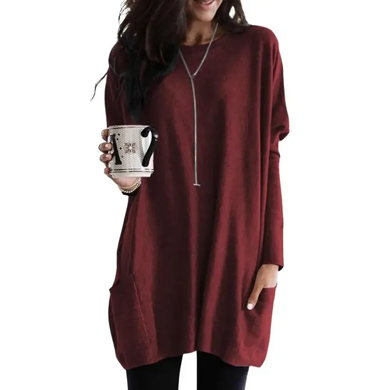 Fall Deals Up To 90% OFF-Womens Tunic Tops with Pockets