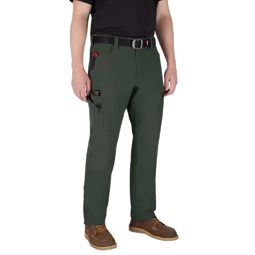 1Men's 8-PACK FREEFLEX Tech Work Pants with 7 Pockets