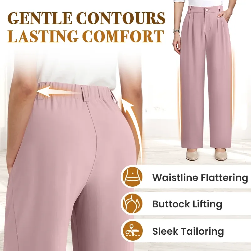 SoraEase - Women's Silky Soft Everyday Drape Pants