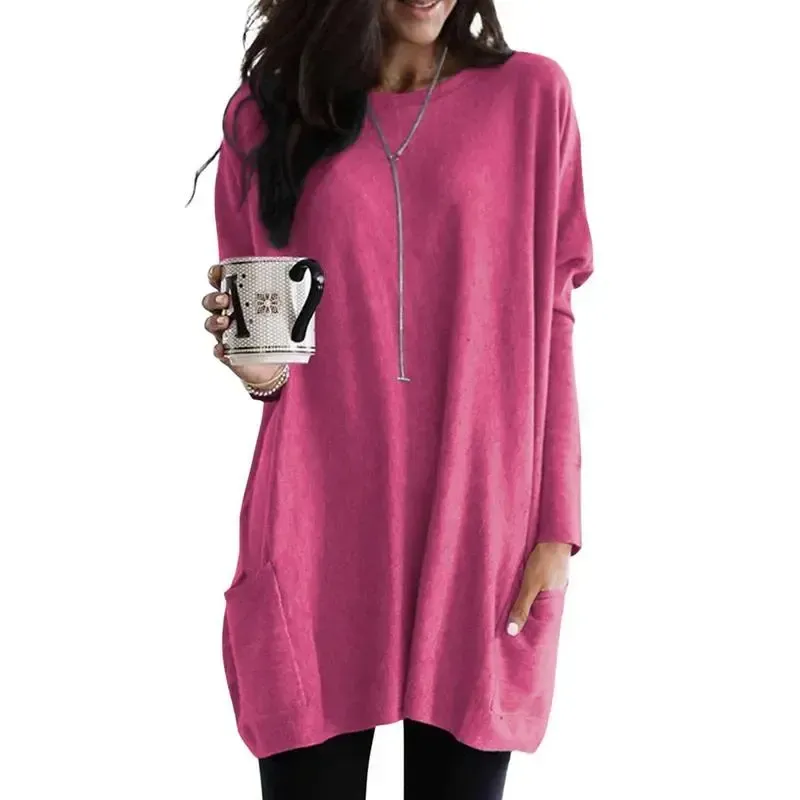 Fall Deals Up To 90% OFF-Womens Tunic Tops with Pockets