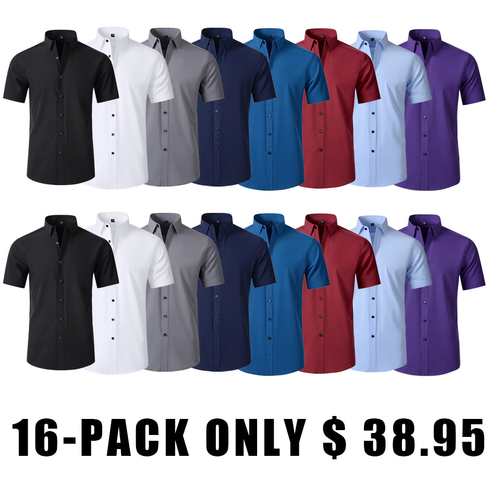 Acewonders Breathable High Elasticity Anti-Wrinkle Shirt