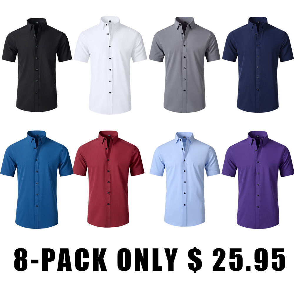 Acewonders Breathable High Elasticity Anti-Wrinkle Shirt