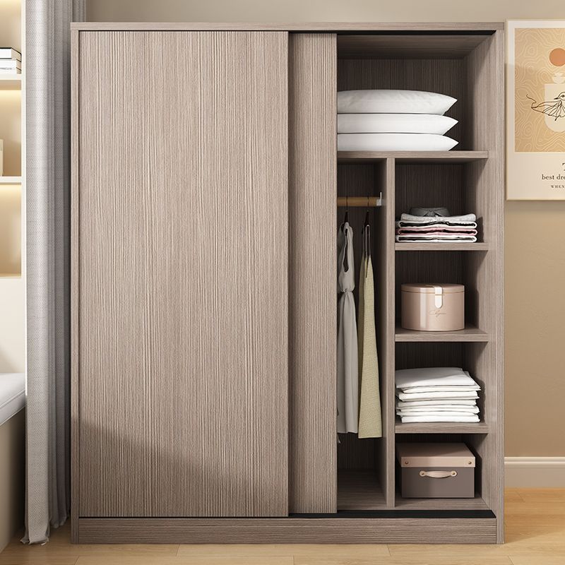 Wardrobe Home Bedroom Solid Wood Strong And Durable Modern Simple Rent