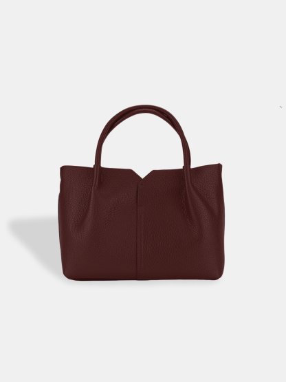 Luckcus Seam Detailing Soft Structured Tote