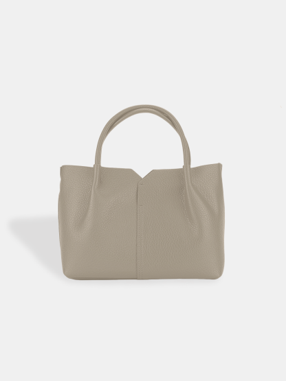 Luckcus Seam Detailing Soft Structured Tote