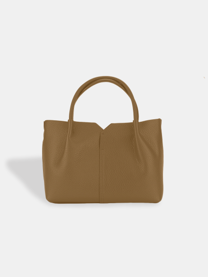 Luckcus Seam Detailing Soft Structured Tote