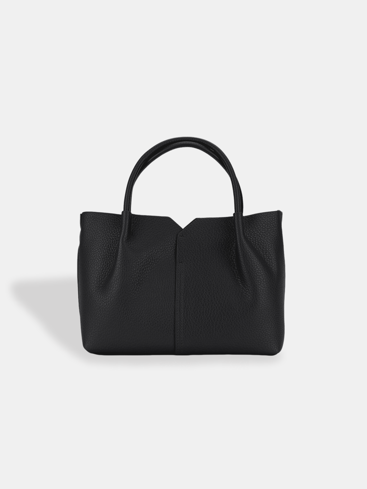 Luckcus Seam Detailing Soft Structured Tote