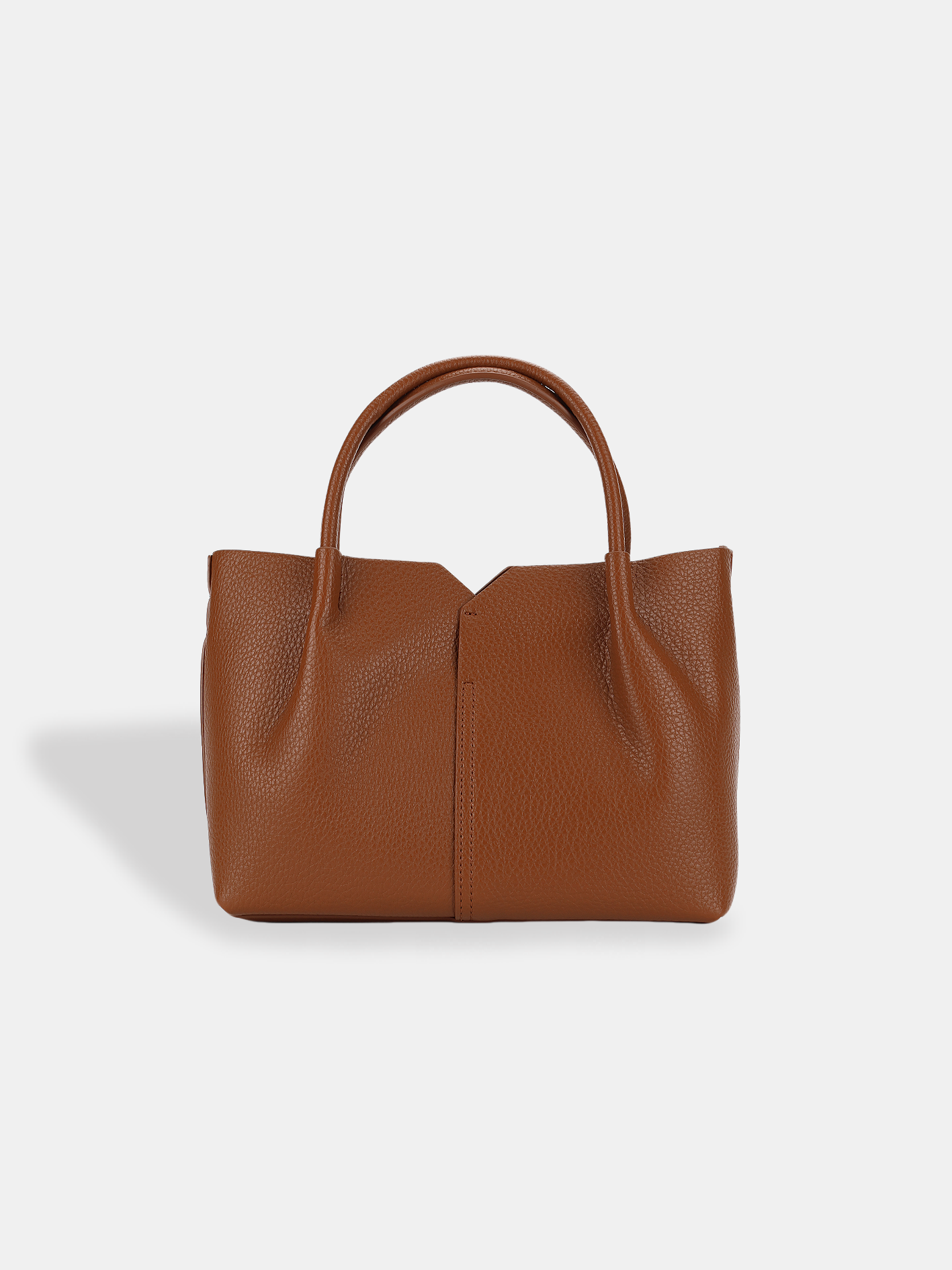 Luckcus Seam Detailing Soft Structured Tote