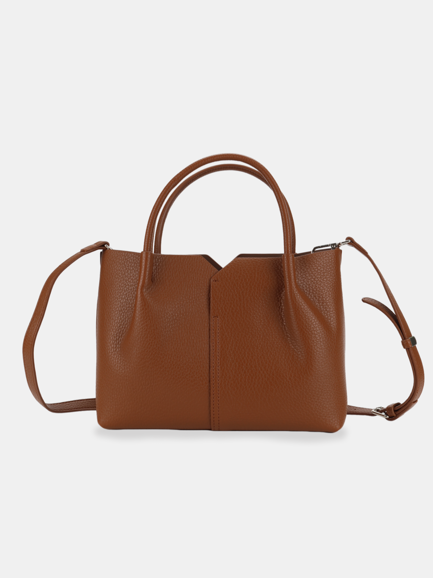 Luckcus Seam Detailing Soft Structured Tote