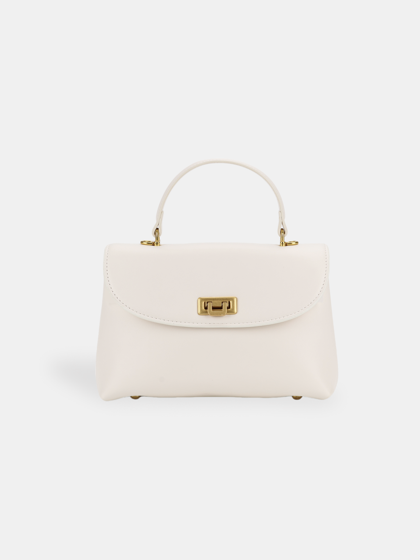 Luckcus Leather Muse Clasp Bag