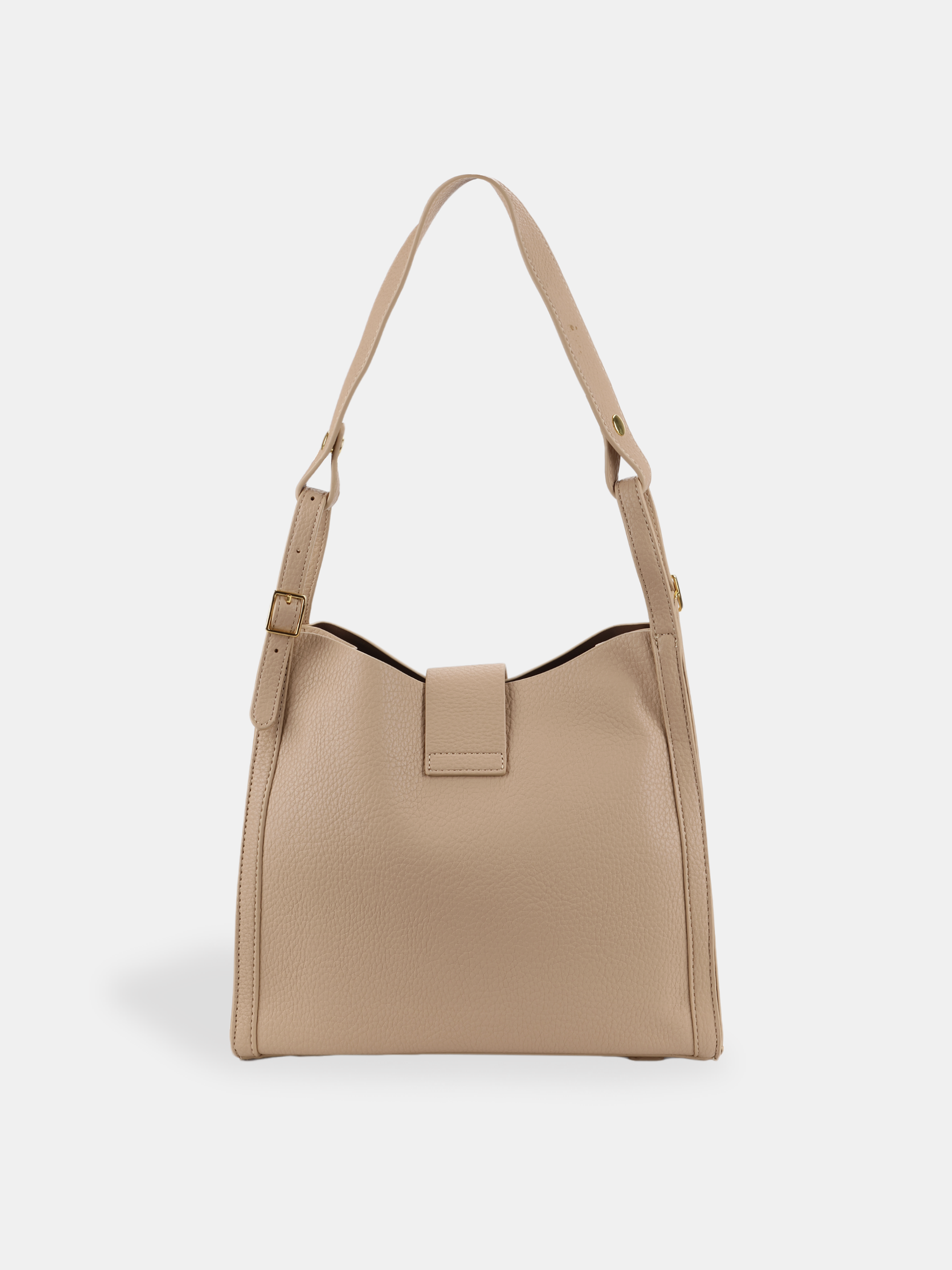 Luckcus Smooth Leather Shoulder Bag