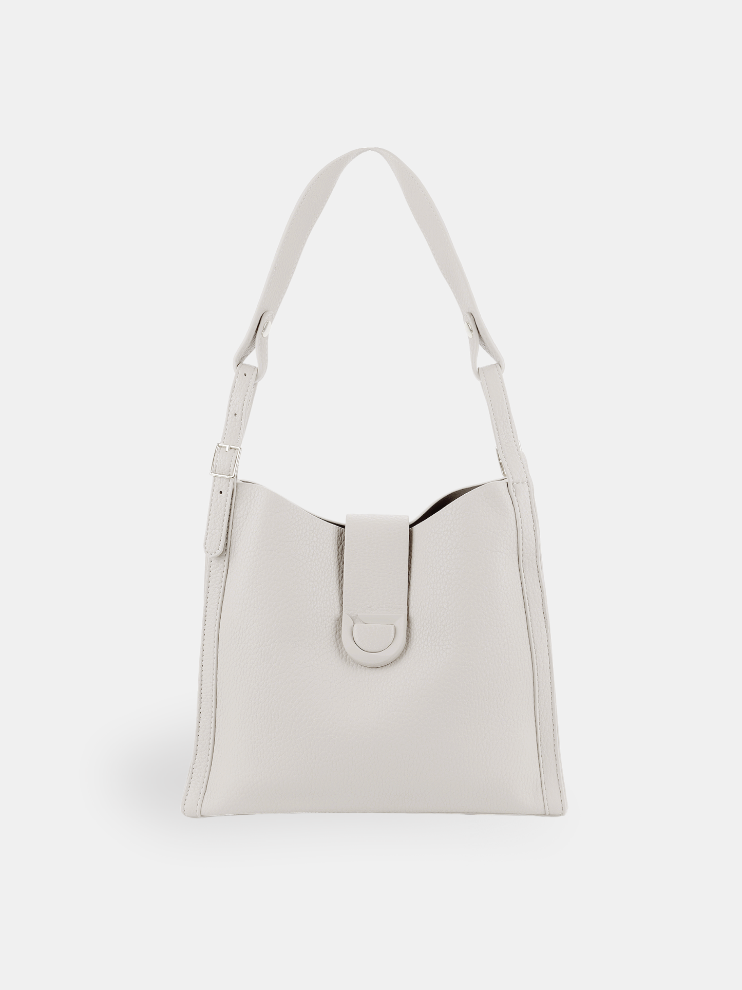 Luckcus Smooth Leather Shoulder Bag