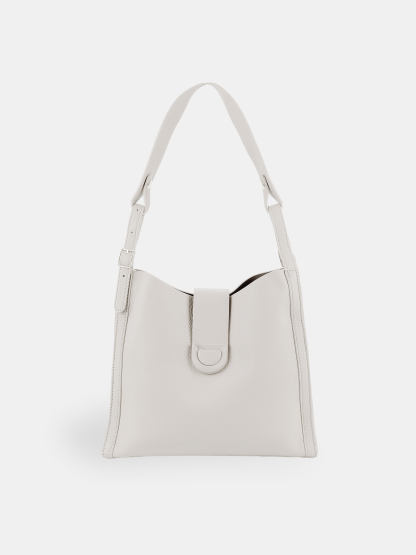 Luckcus Smooth Leather Shoulder Bag