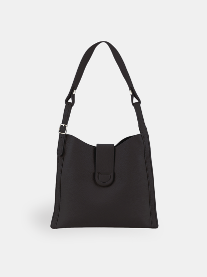 Luckcus Smooth Leather Shoulder Bag