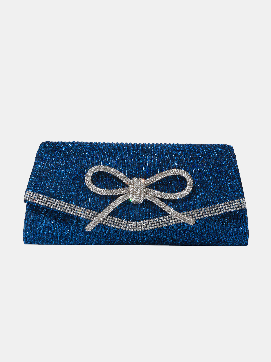 Luckcus Crystal Bow Elegance Clutch