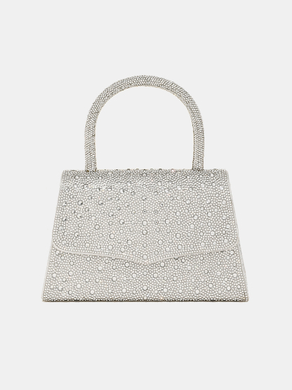 Luckcus Crystal Cascade Mini Clutch