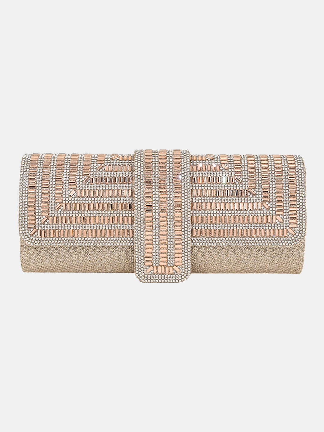 Luckcus Art Deco Brilliance Crystal Clutch