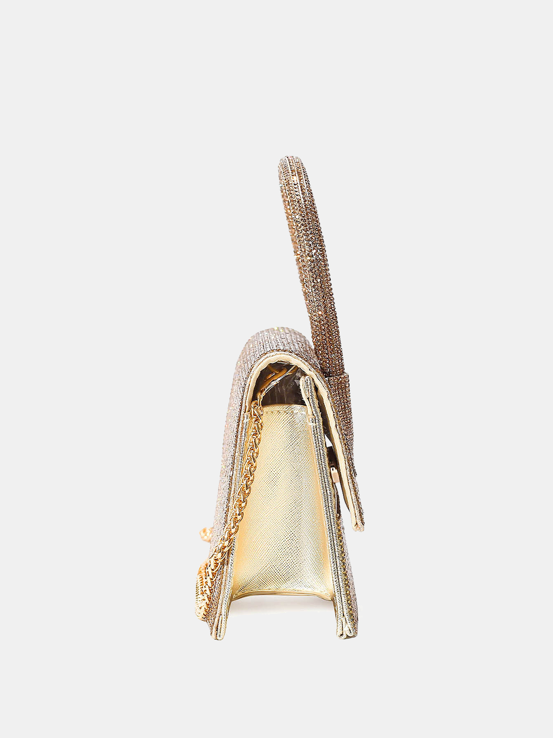 Luckcus Diamond Dust Hourglass Clutch