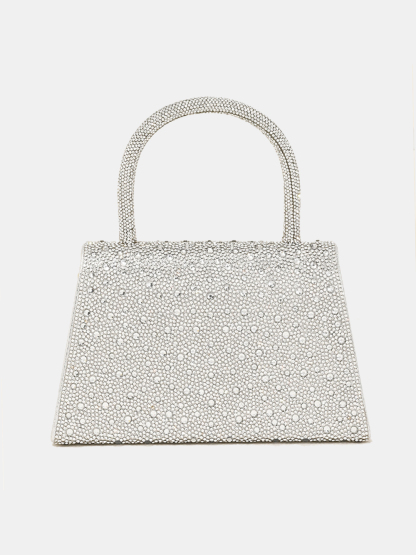 Luckcus Crystal Cascade Mini Clutch