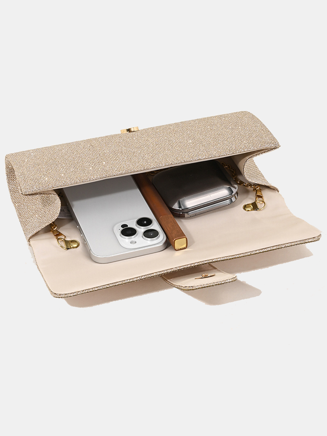 Luckcus Art Deco Brilliance Crystal Clutch