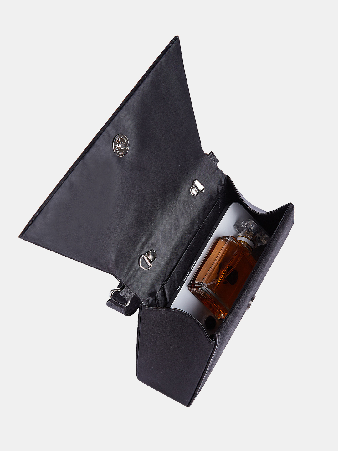 Luckcus Diamond Heart Top Handle Clutch