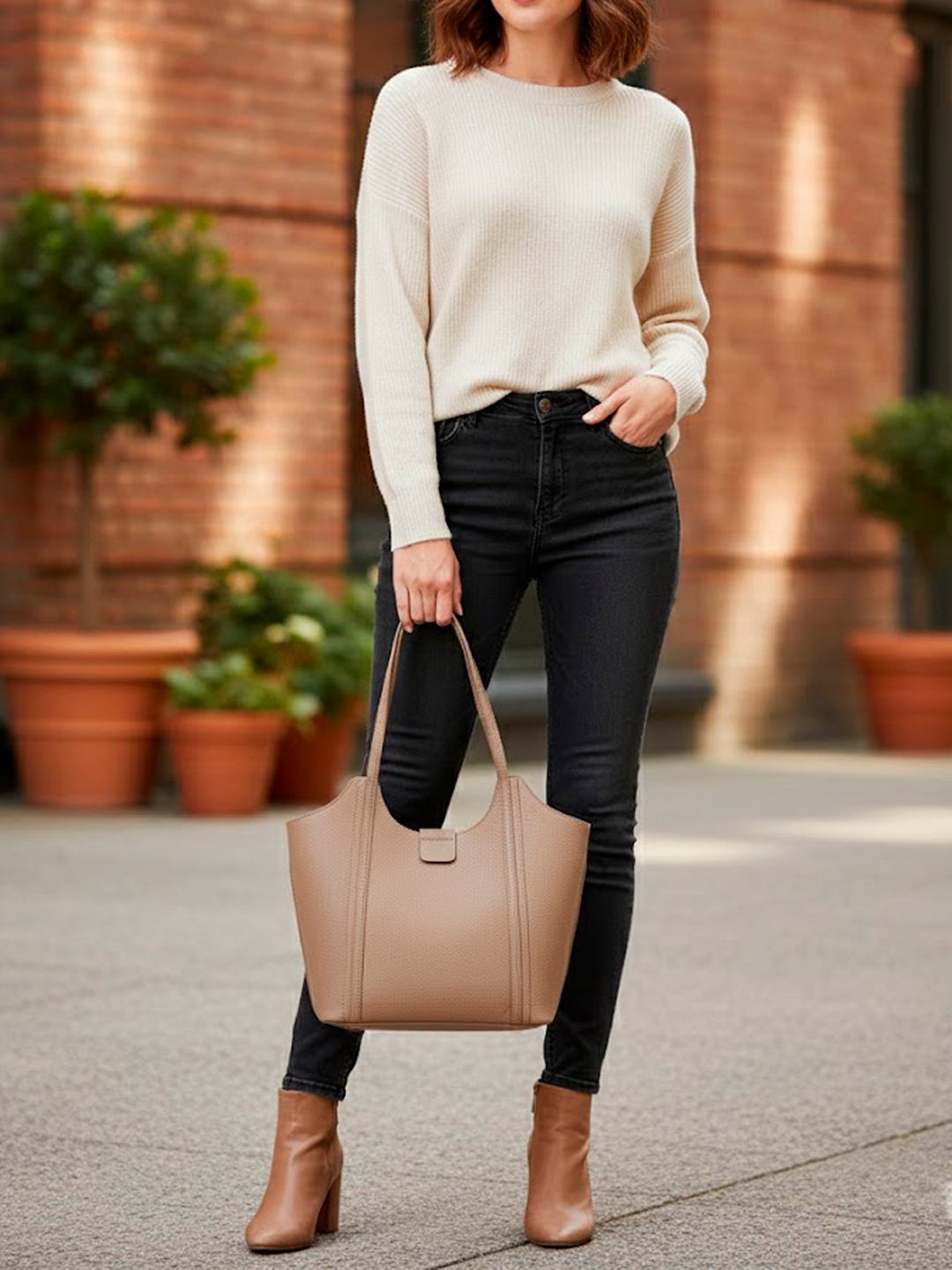 Luckcus Serena Slouch Tote