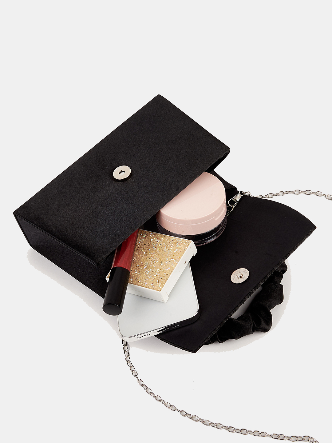 Luckcus Plissé Cloud Clutch