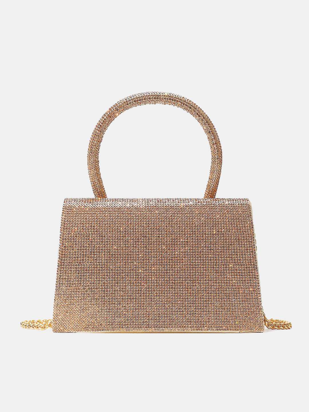 Luckcus Diamond Dust Hourglass Clutch