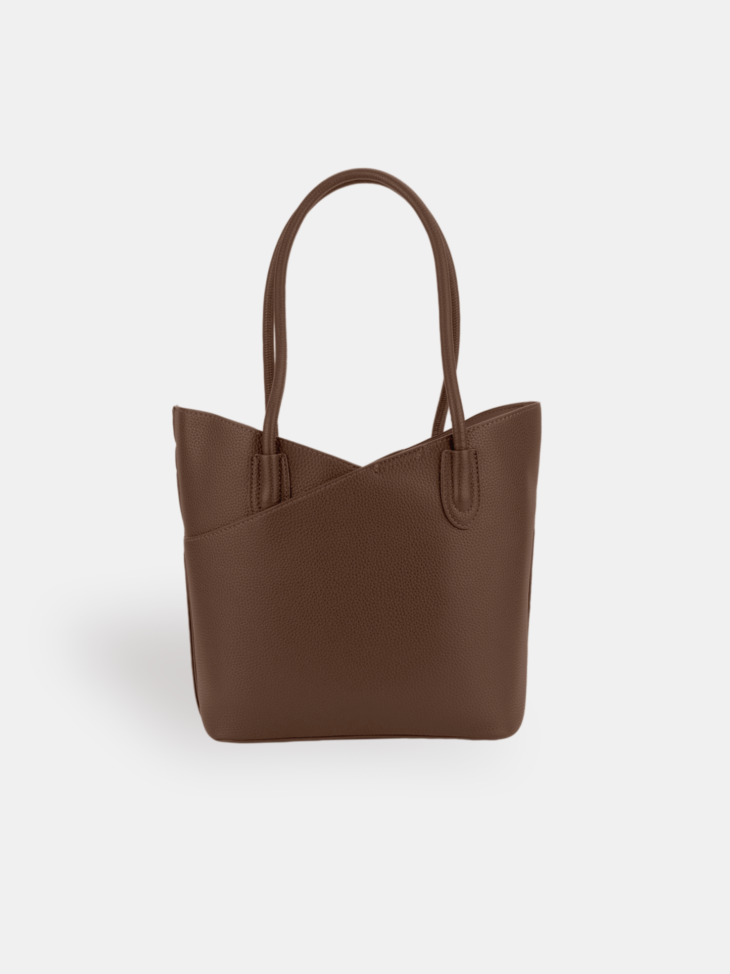 Luckcus Elara Vegan Leather East-West Tote