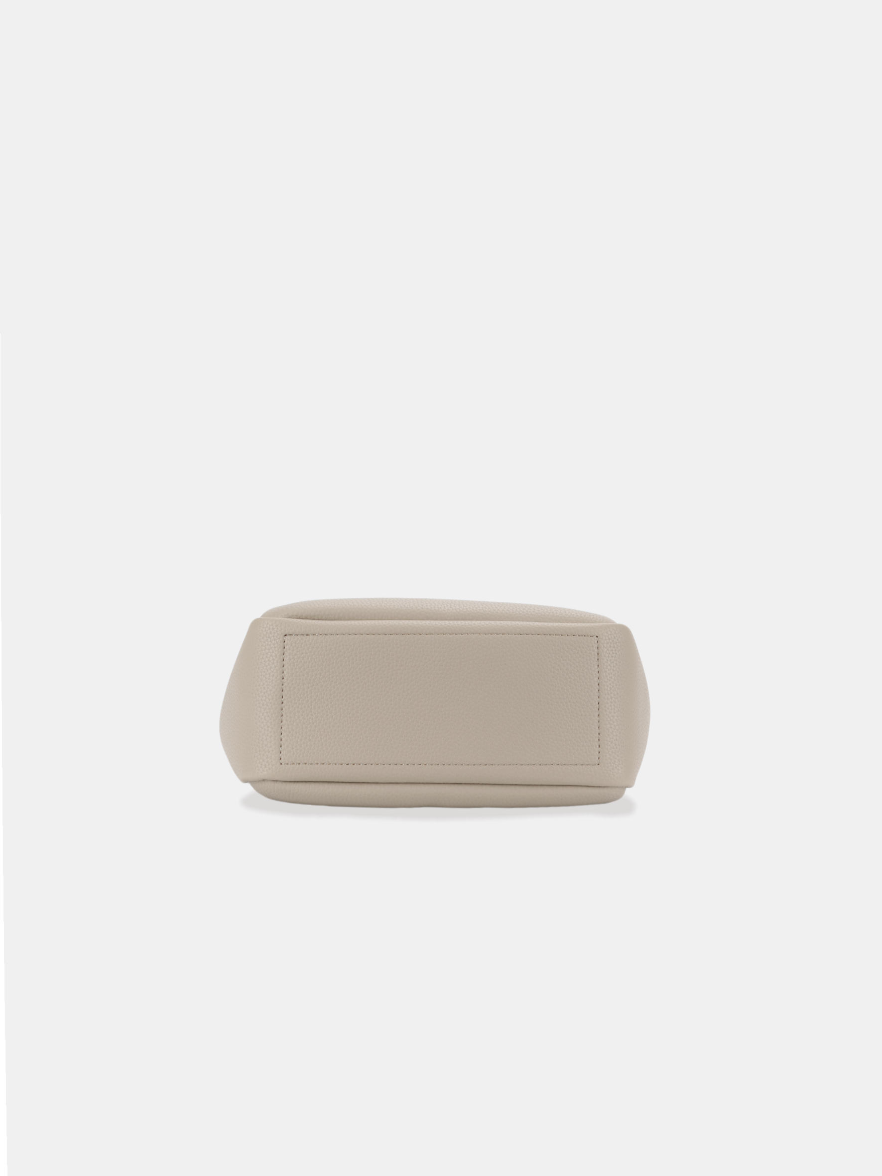 Luckcus Smooth Leather Tote with Metal Clasp