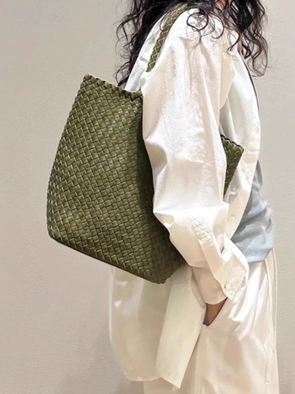 Luckcus Drum Compact Bucket Tote