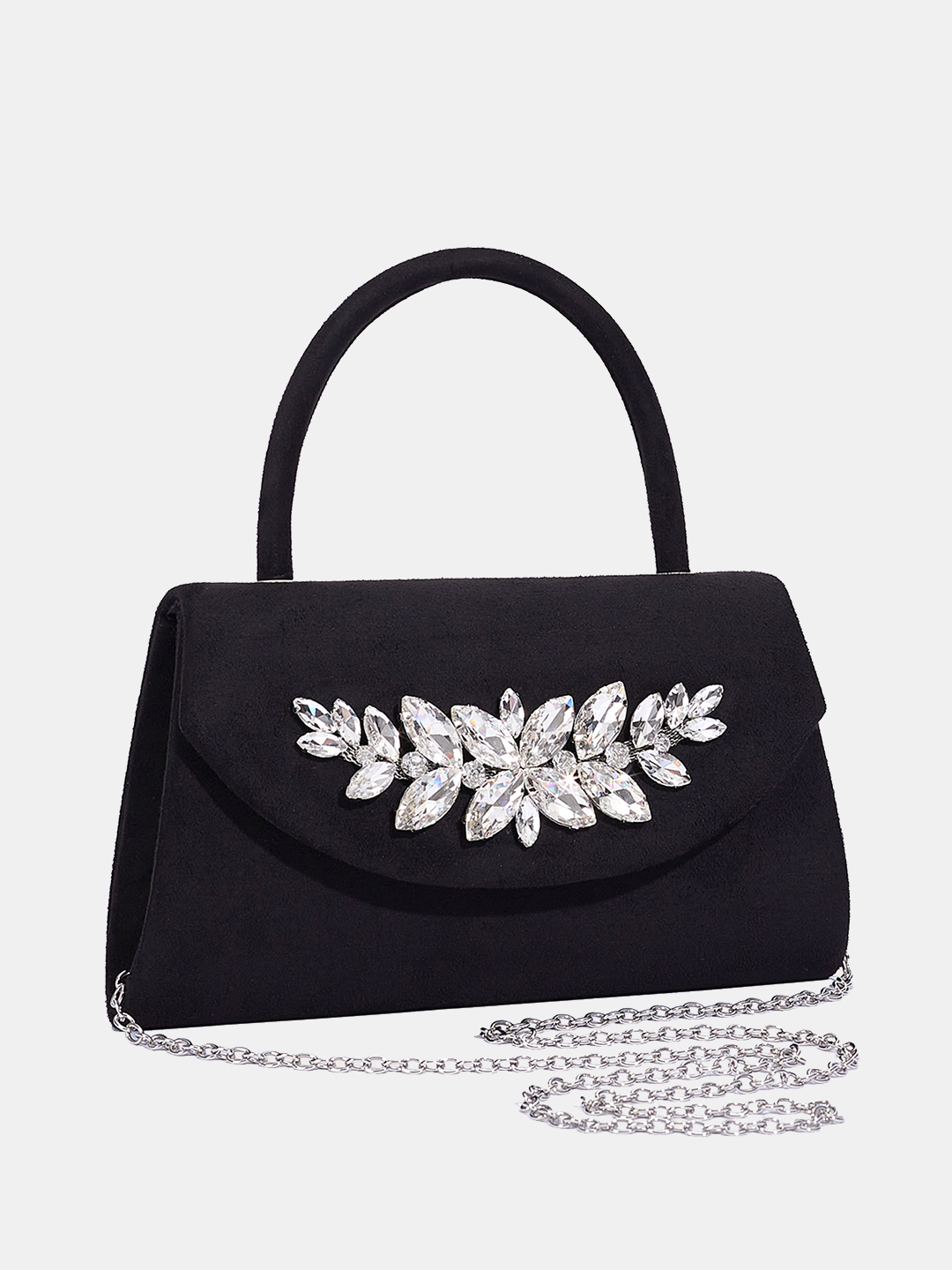 Luckcus Crystal Laurel Clutch