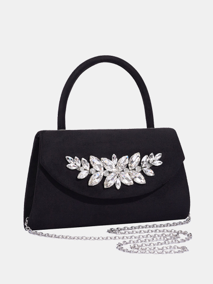 Luckcus Crystal Laurel Clutch