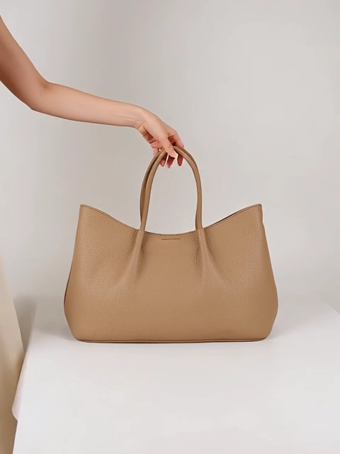 Luckcus Vegan Leather Effie Tote