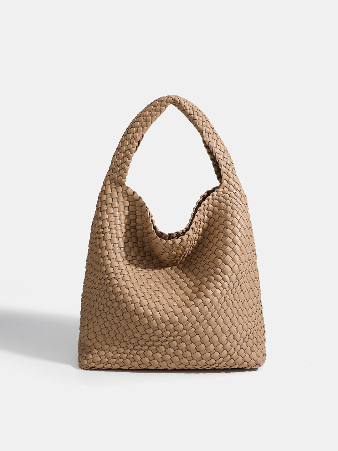 Luckcus Slouch Woven Tote Bag Featuring Artisanal Grace
