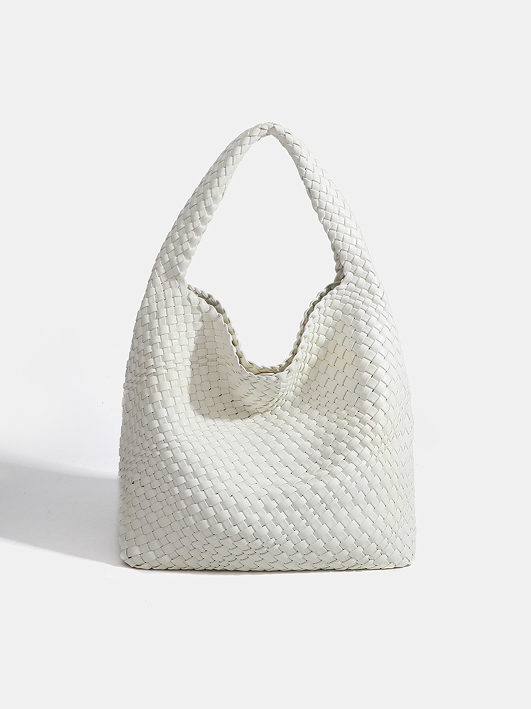 Luckcus Slouch Woven Tote Bag Featuring Artisanal Grace